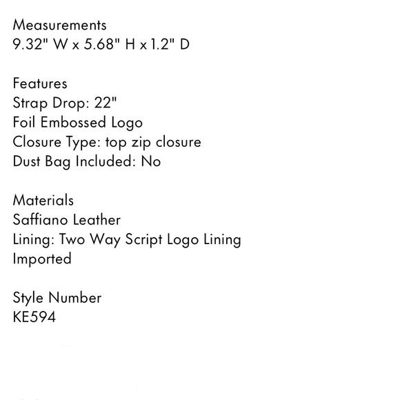 Kate Spade Sadie Crossbody - Picture 7 of 8